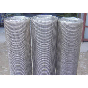 Galvanized Welded Wire Mesh /Malla Soldada 1/4" to 3"